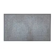 Solemate Marine Carpet Grey 90X150cm Functional Outdoor Front Doormat