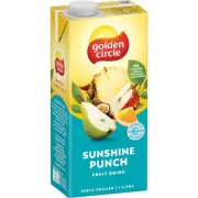 Golden Circle Drinks Sunshine Punch Fruit Drink 1l