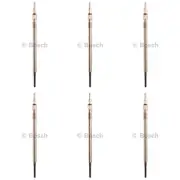 SET-BS0250403008-6 Bosch Set of 6 Glow Plugs for MB Mercedes Van Sprinter 2500