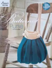 Butternut Purse Knitting Pattern Leaflet by Annie's Knitting 2015