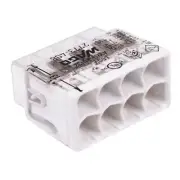 5 x 2773-408 WAGO Compact 8 Way Push Wire Connector 32A