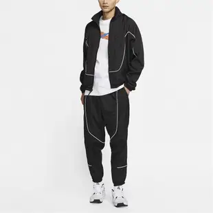 Nike 長褲 Throwback Pant 男款 黑 白 縮口 運動長褲 熱身 籃球長褲 休閒褲 CV1915-010