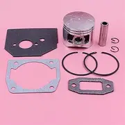 45mm Piston Ring Pin Circlip Kit Chinese Chainsaw 5200 52cc Cylinder Muffler Carburetor Gasket Set Replace Spare Part Chainsaw Exhaust System