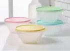 NEW Tupperware Heritage Wonderlier Bowl set of 4 Preparation Serving Storage