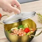 Korean Ramen Noodle Pot Cooking Pot Multifunction Fast Heating Instant Noodle
