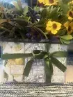 Aromatic Hopificio Soap Set. Florentine Lemon, Lavender, White Musk-Boxed Ribbon