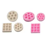 Mini Cream Silicone Molds Fondant Cake Baking Decorating Pastry Tool Decorations