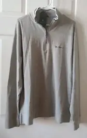BEN SHERMAN MEN'S 1/4 ZIP PULLOVER, SIZE XL