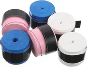 Yardwe 6pcs Breathable Slip Overgrip for Tennis and Badminton Sweat Absorbent Handle Tape for Enhanced Comfort and Performance