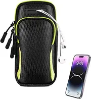 Armband Phone Holder,Arm Phone Sleeve for Women - Running Armband Bag, Cell Phone Armband for Running, Water Resistant Sports Phone Holder Case