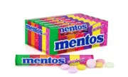 Mentos Candy Chewy Rolls, Party, various flavors 14 Pieces (Bulk Pack of 15)