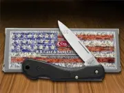 Case xx Knives Mini Blackhorn Lockback Black Zytel Pocket Knife Stainless 00253