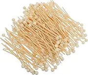 MUCKLILY 200pcs Wooden Swizzle Sticks with Ball Ends Candy Stir Sticks for Cake Pops Lollipops and Drink Mixing for Weddings Parties and Dessert Decoration