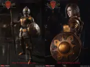 TBLeague PL2021-183A Saintess Knight - Golden 1/6 Female Figure Model INSTOCK