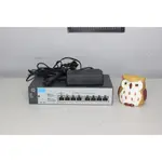 HP J9802A PROCURVE 1810-8G 8-PORT GIGABIT SWITCH 附 變壓器