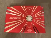 1 dozen BRAND NEW Callaway Chrome Soft White sleeve special