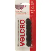 (8-15pk)-VELCRO Brand 5/8" Black Hook & Loop Discs. hobby and craft needs 90069