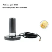 800-2700MHz 4G/LTE Omnidirectional 38DBI High Gain Magnetic Antenna 3-meter