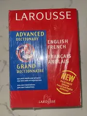 LAROUSSE CHAMBERS ADVANCED ENGLISH/FRENCH FRENCH ENGLISH - Hardcover **Mint**