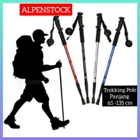 在飛比找露天拍賣優惠-台灣現貨Alpine Stock 登山杖跟蹤桿長度登山杖 1