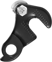 GANAZONO Bike Tail Hook Hanger Iron Rear Derailleur Adapter for Mountain Bikes Durable Load Bearing Capacity Easy Installation and Removal Essential Bike Accessory