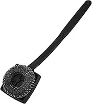 VILLFUL BBQ Grill Cleaning Brush Heavy Duty Wire Brush with Long Heat Resistant Handle Replaceable Head for Efficient Grilling Cleaning Tools for Outdoor Barbecue Maintenance