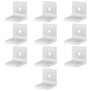 10 Pcs Aluminum Extruded Angle Code Brackets Fitting Aluminium Corner Right