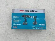 Makita GT200D 40V max XGT Brushless Cordless 2‑Pc. Combo Kit (2.5Ah) - BRAND NEW