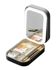 Fresh Fab Finds Travel Makeup Bag with LED Mirror