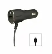 PureGear 10W Micro USB Car Charger + USB Port - Charge 2 Devices Simultaneously