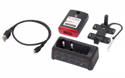 MYLAPS TR2 Transponder, Rechargeable, for Car/Bike, Includes 1 Year Subscription