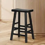 [OIKITURE] Bar Stools 65cm Barstools Counter Kitchen Chairs Dining Chair Black