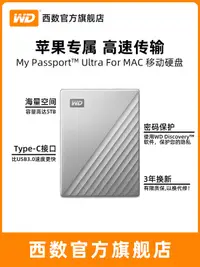 在飛比找露天拍賣優惠-移動硬盤WD西部數據移動硬盤2t My Passport U