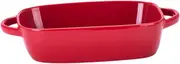 SHOWERORO Cake Baking Tray Roaster Pan Baking Dish Kitchen Supplies Red
