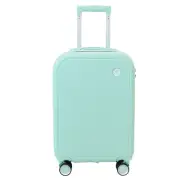TPartner Hardshell Checked Luggage Bag Travel Trolley TSA 29" Suitcase MintGreen