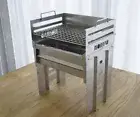 NOMAD 4.0 STAINLESS STEEL FOLDING OVERLANDER BBQ BRAAI