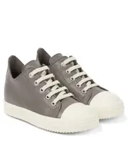 [Rick Owens Kids] Rick Owens Kids Strobe leather sneakers UK 9 grey