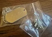 Lockheed Martin F-22 Raptor Dog Tag & F-22 Pin USAF Air Show New Sealed Cool