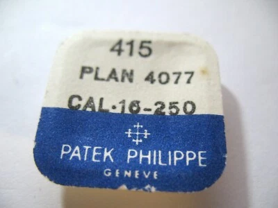 PATEK PHILIPPE 16-250 RATCHET WHEEL + SCREW PART 415