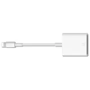8 Pin To Camera Sd Card Reader Adapter Cable For Iphone / X Ipad White Cables & Adapters