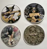 Set Of Fearless Dawn The Bomb #1 Stickers Skateboard Laptop Die Cut Vinyl Comics