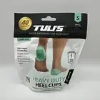 Tuli's Heavy Duty Heel Cups Insert Shock Absorption Plantar Fasciitis Sz Small