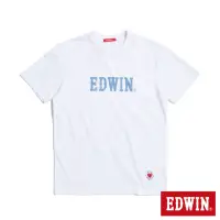 在飛比找momo購物網優惠-【EDWIN】男裝 人氣復刻款 情侶短袖T恤(白色)