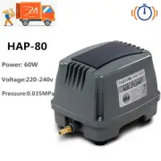 Hailea Hi-Blow HAP-80 Diaphragm Air Pump Koi Aeration Oxygen Supplies Pump 80L/M