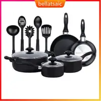 在飛比找蝦皮購物優惠-13 pcs Cookware Collection Non