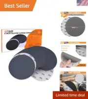 6 Inch Silicon Carbide Sanding Discs - 600 Grit for Angle Grinders, 20-Pack