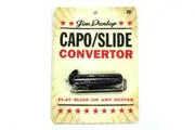 Jim Dunlop Capo / Slide Convertor Capo / Turns Guitar Into A Slide Guitar