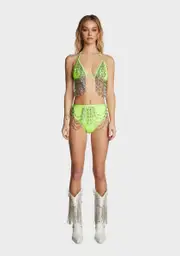 [Daisy Shock] Green Mandy Sequin Set