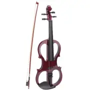 Electronic Violin Set 4/4 Electric Adjustable Kit With Tuner Bow String Box FAD