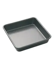 [MasterCraft] Heavy Base 23cm Square Bake Pan Carbon